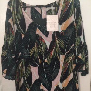 Boho Jungle Dress NWT Size Small